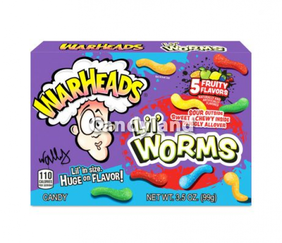 Warheads Box Lil' Worms