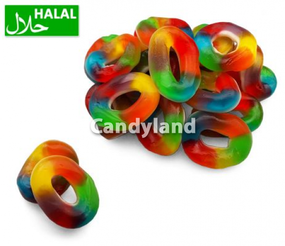 DP Jelly Rainbow Rings