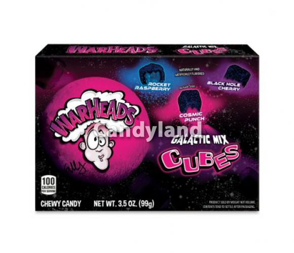 Warheads Box Galactic Cubes